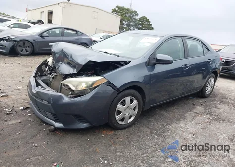 2015 Toyota Corolla L z USA, uszkodzony, nr VIN 2T1BURHE1FC394043